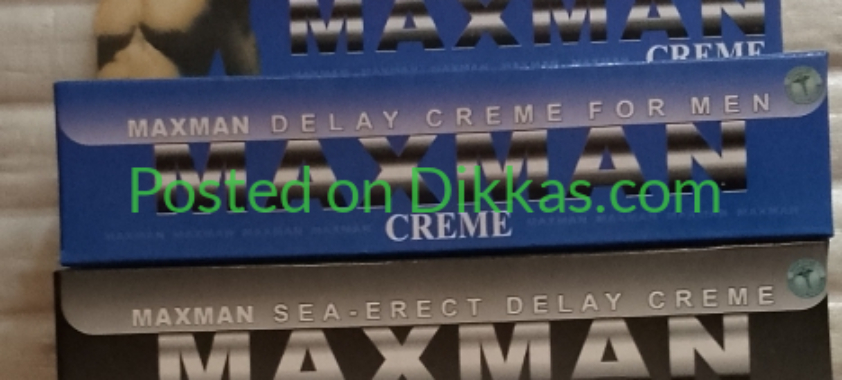 Maxman Herbal Delay Cream for Men