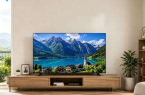 LP Smart TV 43-Android 14.0-Frameless – Full HD – 1+8G – WiFi+Bluetooth-2 HDMI 2 USB Ports + 1 year warranty – Black