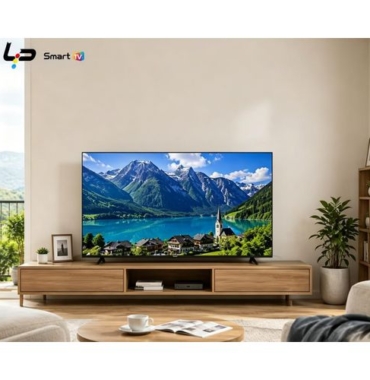 LP Smart TV 43-Android 14.0-Frameless – Full HD – 1+8G – WiFi+Bluetooth-2 HDMI 2 USB Ports + 1 year warranty – Black