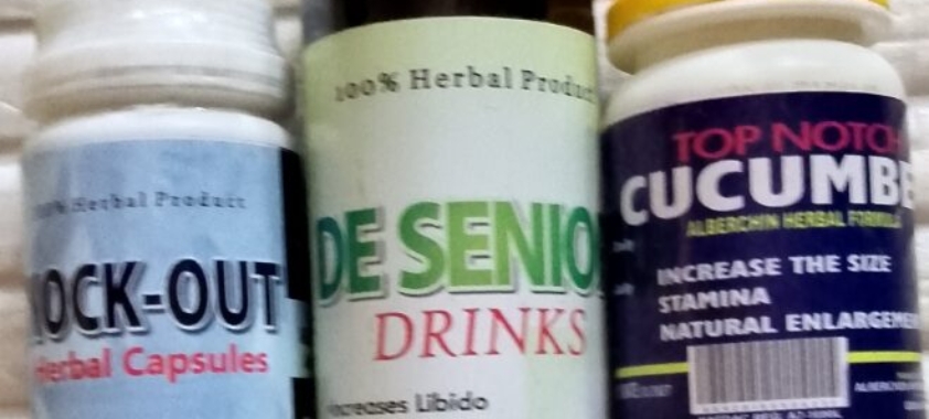 De Senior Men Drink+ Nock Out Herbal Capsule+Topnotch Cucumber Cream for Penis Enlargement
