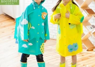 Kids Rain Coats For Kids And Children Foreign