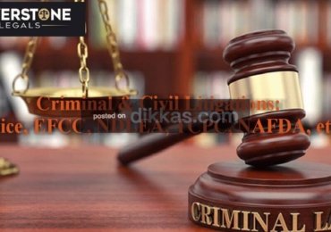 Criminal Civil Litigations: Police EFCC NDLEA NAFDAC