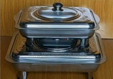 Steel Serving/Chaffing Dish 2pcs