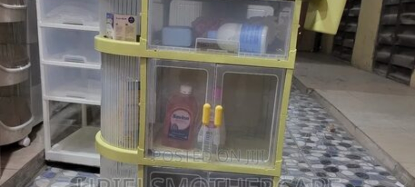Baby Trolley With Side Shelf