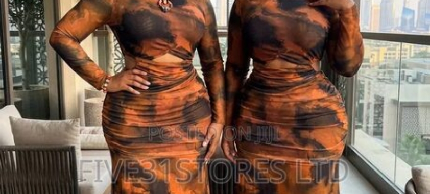 Muna Long Meshed Dress
