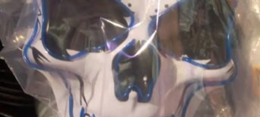 Skull LED Face Mask, Club, Event Bar